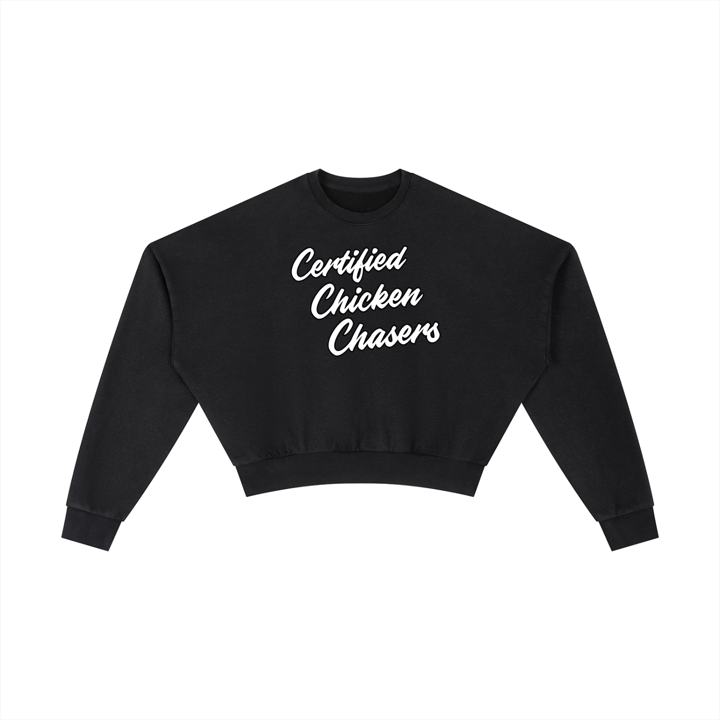 Vintage Washed Cropped Sweatshirt