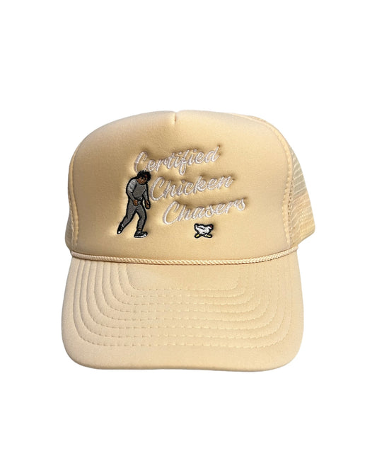 Classic Logo Trucker Cap (Creme)