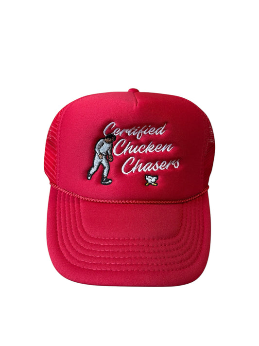 Classic Logo Trucker hat (Red)