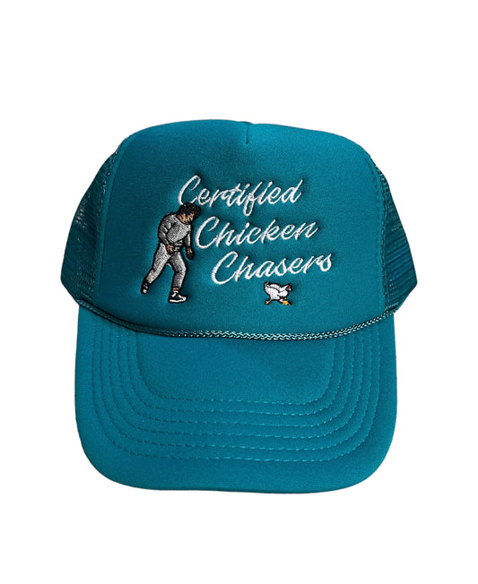 Classic Logo Trucker Cap (Teal)