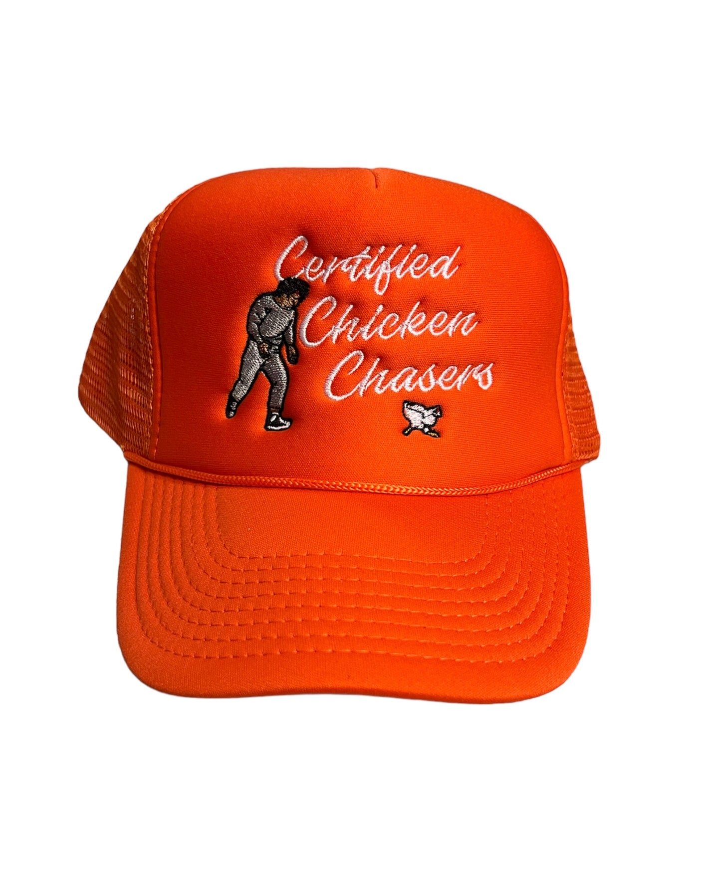 Classic Logo Trucker Cap (Orange)