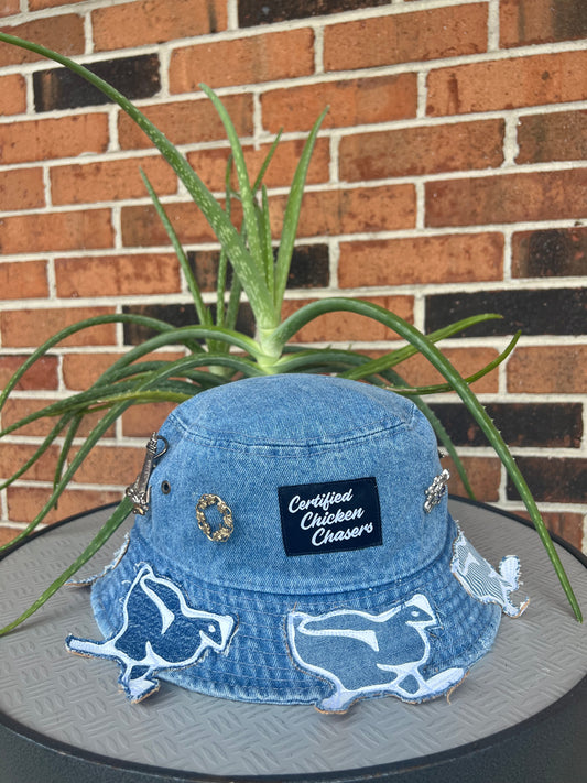 CCCut&Sew Souvenir Bucket hat (Medium denim)