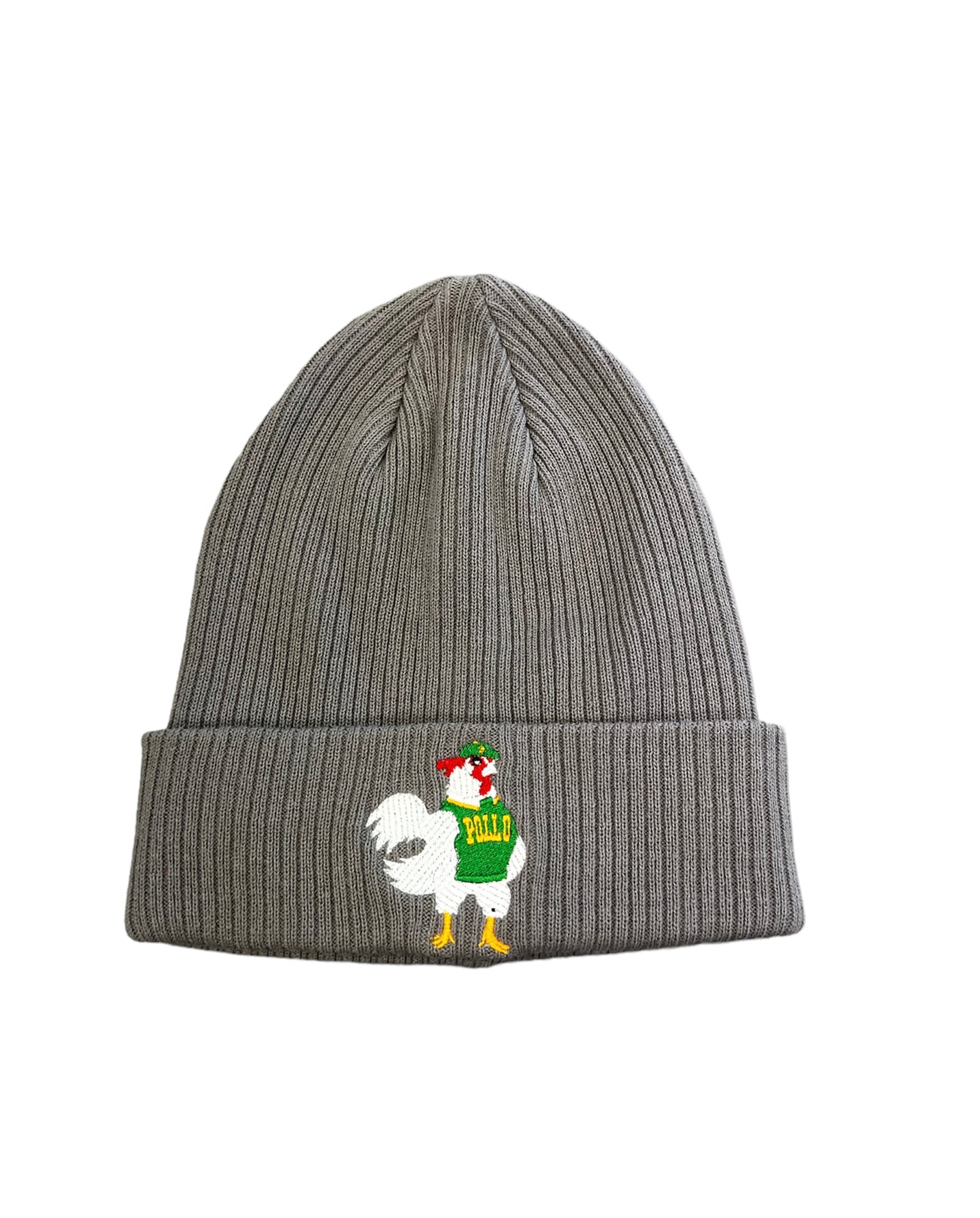 Pollo Chicken Rib-Knit beanie