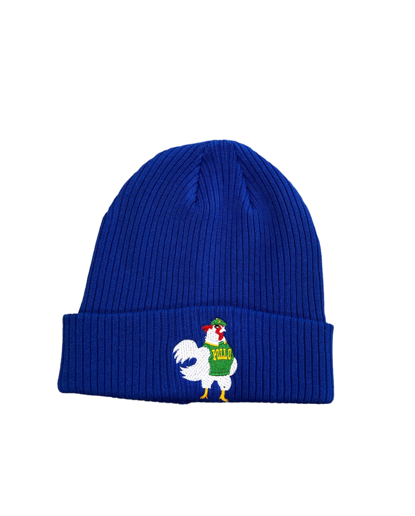 Pollo Chicken Rib-Knit beanie