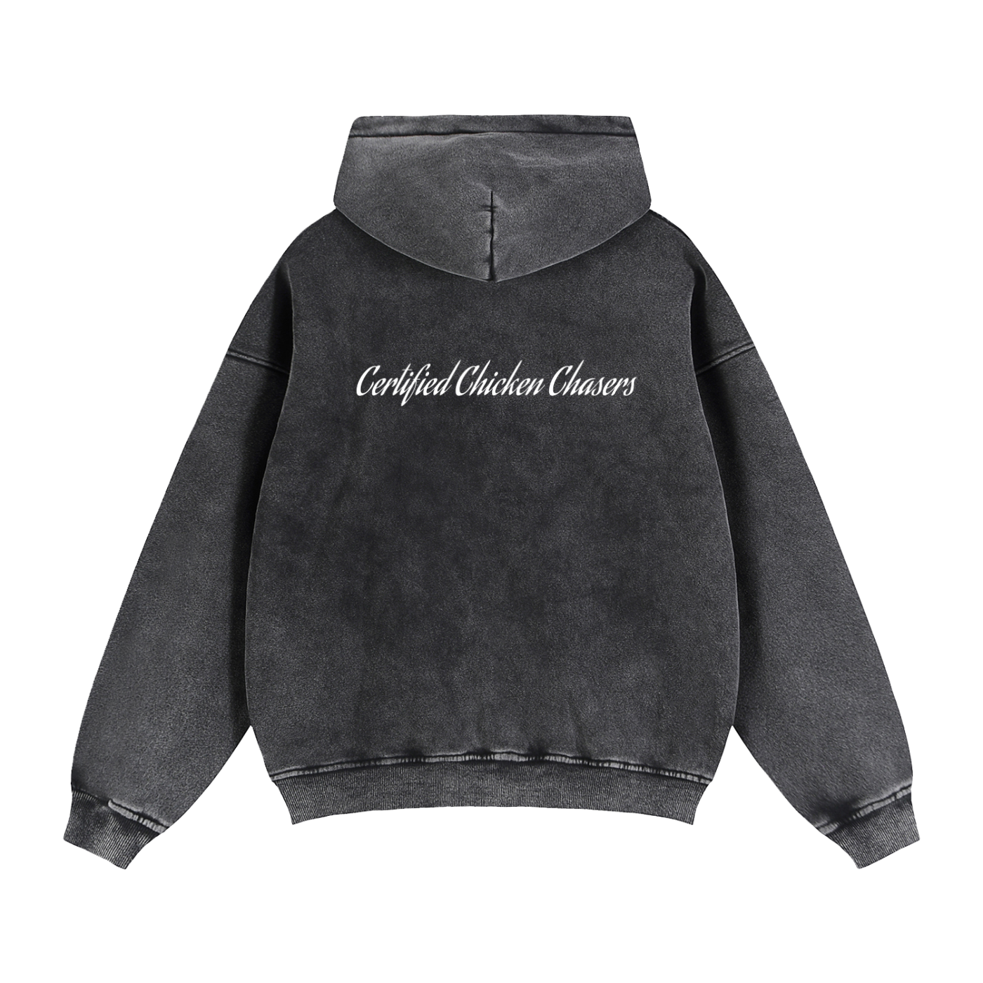 Zip-Through Boxy Fleece Hoodie